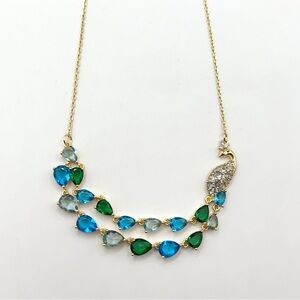Kate Spade peacock necklace
